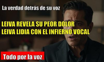 Leiva ADMITE SU LUCHA VOCAL