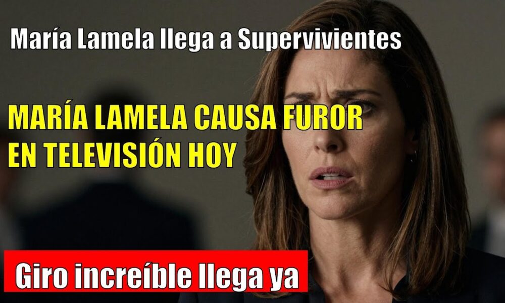 María Lamela SORPRENDE al ser nueva presentadora de Supervivientes