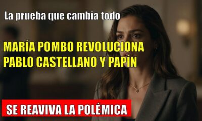 María Pombo CONFRONTA la PRUEBA de Papín