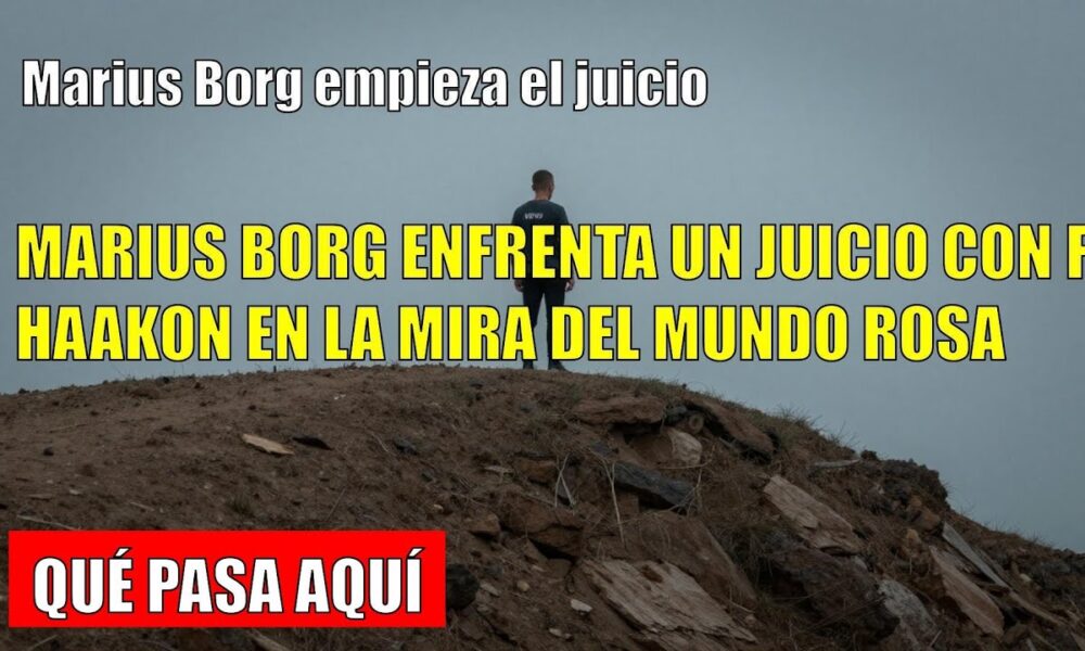 Marius Borg APARECE en el inicio del juicio por 38 cargos