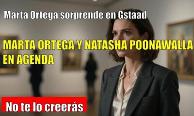 Marta Ortega SORPRENDE en Gstaad con su círculo de amigas