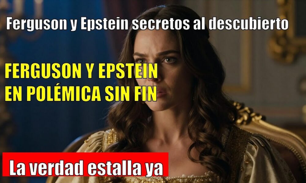 Sarah Ferguson CONFRONTA a EPSTEIN