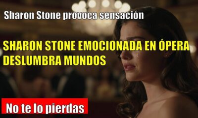 Sharon STONE EMOCIONA al mundo con su llanto en la ópera