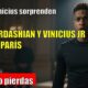 Vinicius Jr. SORPRENDE en PARÍS con Kim Kardashian en su pop up NikeSkims