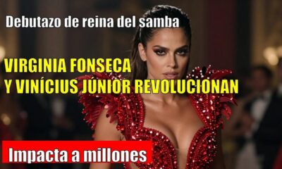 Virginia Fonseca SORPRENDE como reina de samba en Grande Río