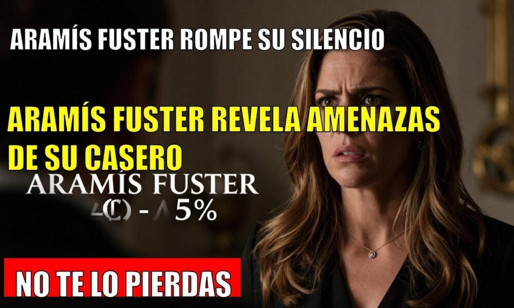 Aramís Fuster CONFRONTA a su casero tras amenazas