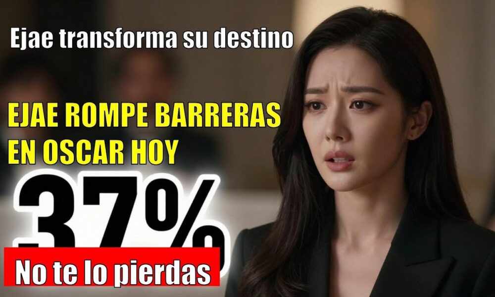 Ejae TRANSFORMA su destino como compositora ganadora del OSCAR