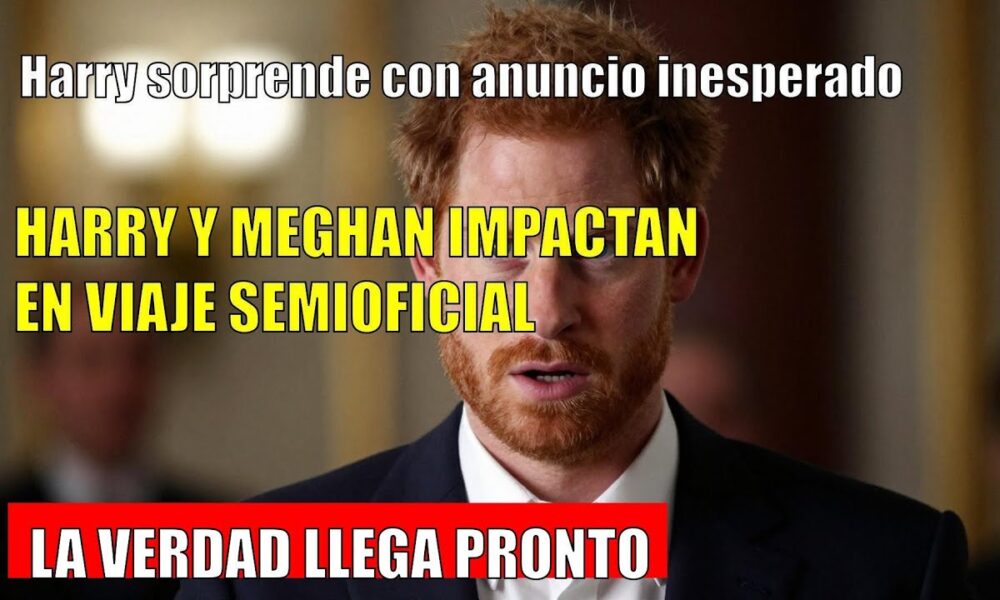 Harry SORPRENDE con viaje semioficial a Australia