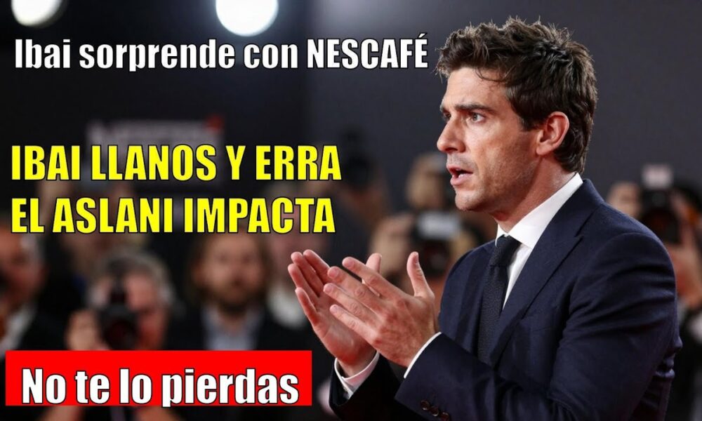 Ibai Llanos SORPRENDE con el lanzamiento de NESCAFÉ Espresso Concentrate