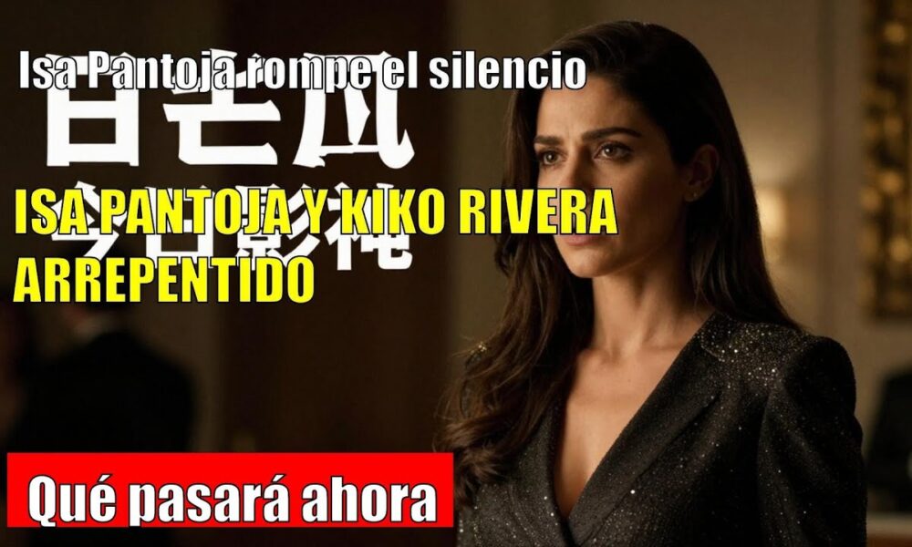 Isa Pantoja CONFIESA si perdonaría a KIKO RIVERA