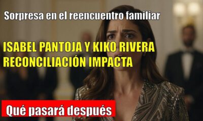 ISA PANTOJA MUESTRA su sorpresa ante la reconciliación