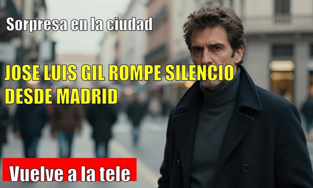José Luis Gil SORPRENDE paseando por Madrid tras su ictus