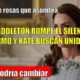 Kate Middleton LUCE un collar de rosas y perlas