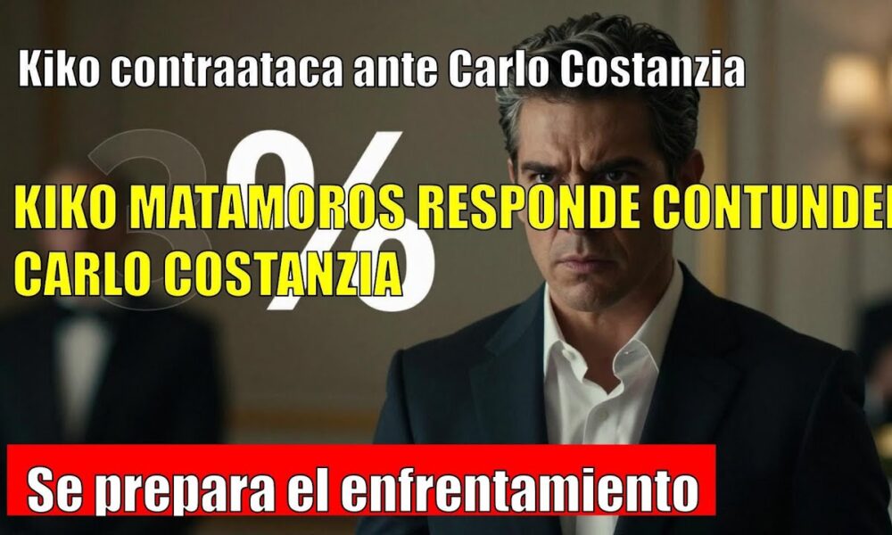 Kiko Matamoros CONTUNDENTE a Carlo Costanzia