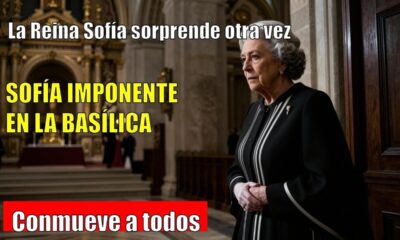 La REINA Sofía SORPRENDE con su tercera aparición en la basílica