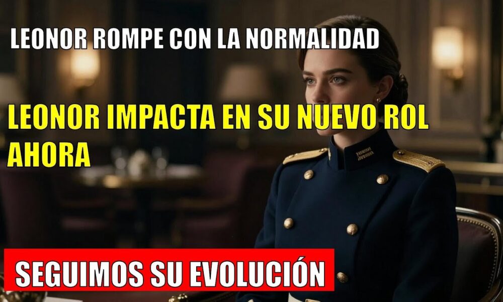 Leonor TRANSFORMA su vida tras finalizar su formación militar