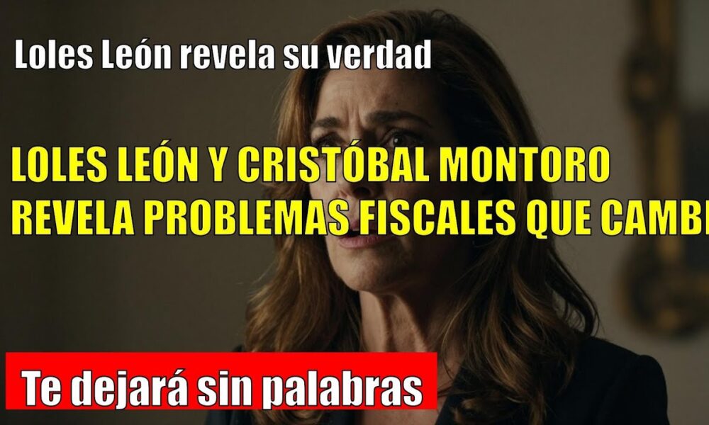 Loles León CONFIESA SUS PROBLEMAS CON HACIENDA
