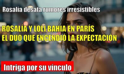 Rosalía LUCE en París durante un descanso de su LUX TOUR