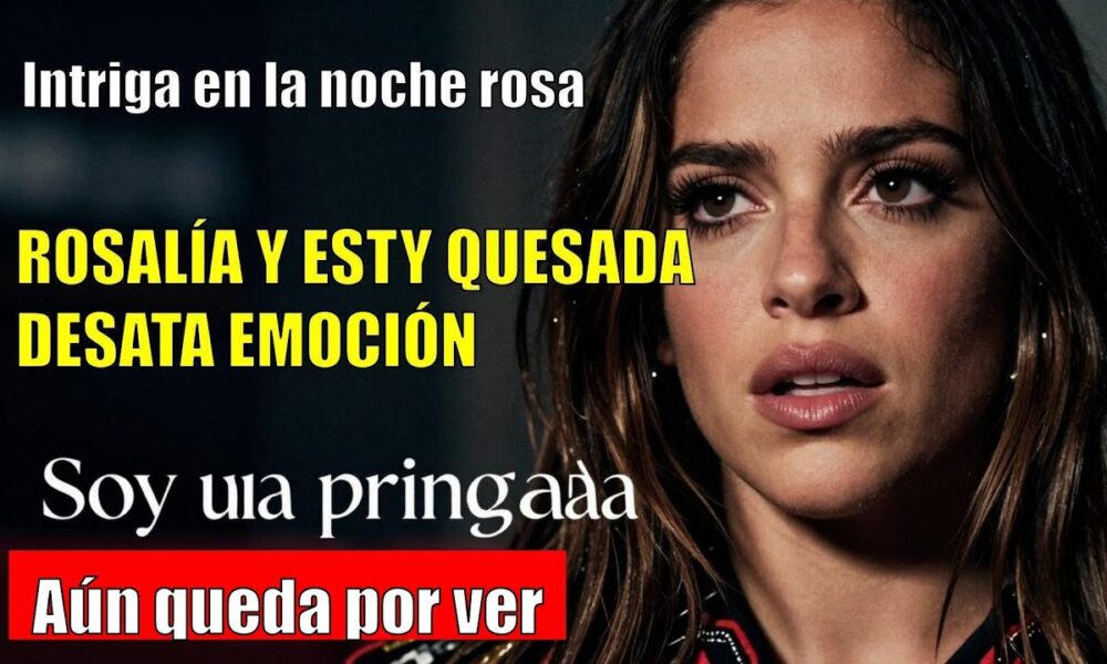 Rosalía SORPRENDE en Madrid con la aparición de Soy una pringada