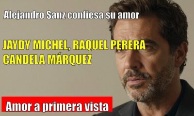 Alejandro Sanz CONFIESA estar muy enamorado