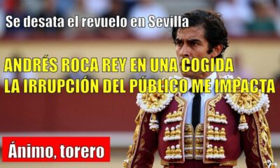 Andrés Roca Rey IMPACTA tras la cogida en LA MAESTRANZA