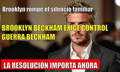 Brooklyn Beckham CONFRONTA a su familia por el control de su nombre