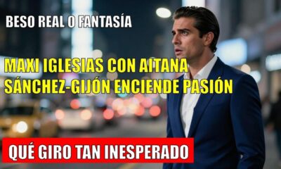 CAPTAN a Maxi Iglesias besándose en plena calle