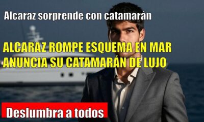 Carlos Alcaraz ANUNCIA su CATAMARÁN de lujo personalizado