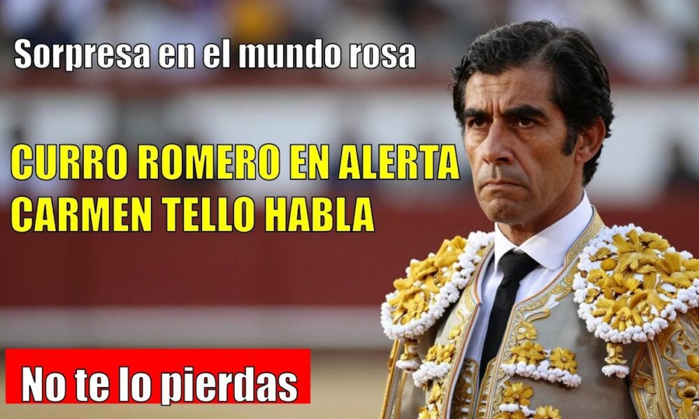 Curro Romero ADMITE su estado SALUD