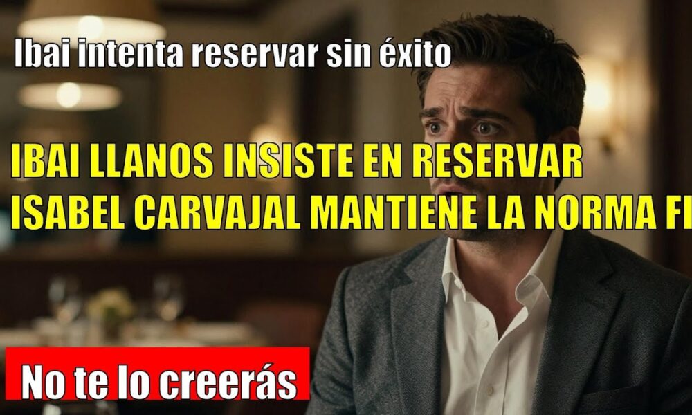 Ibai Llanos SORPRENDE al intentar reservar en El Sazón de Isabel