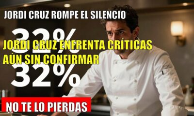 Jordi Cruz CONFRONTA a las críticas sobre los becarios