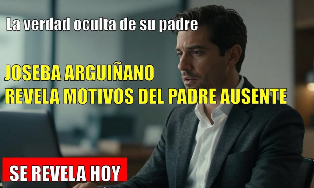 Joseba Arguiñano CONFIESA por qué no veía mucho a su padre