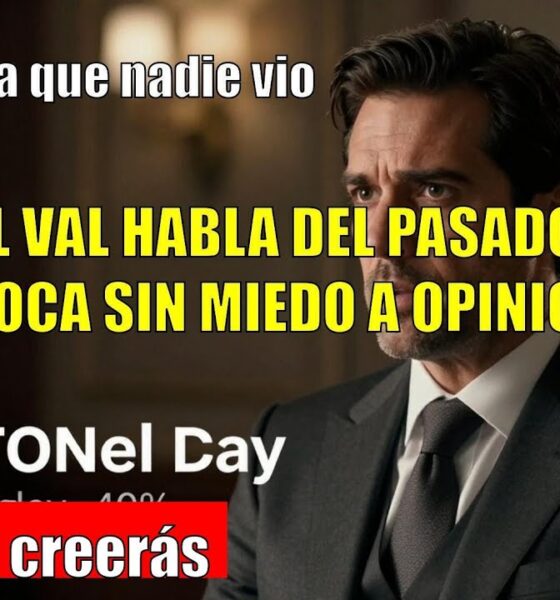 Juan del Val ADMITE haber sido la SOMBRA de Nuria Roca