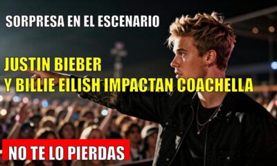 Justin Bieber SORPRENDE al subir a Billie Eilish COACHELLA