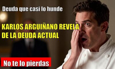 Karlos Arguiñano ADMITE la DEUDA que casi lo hunde