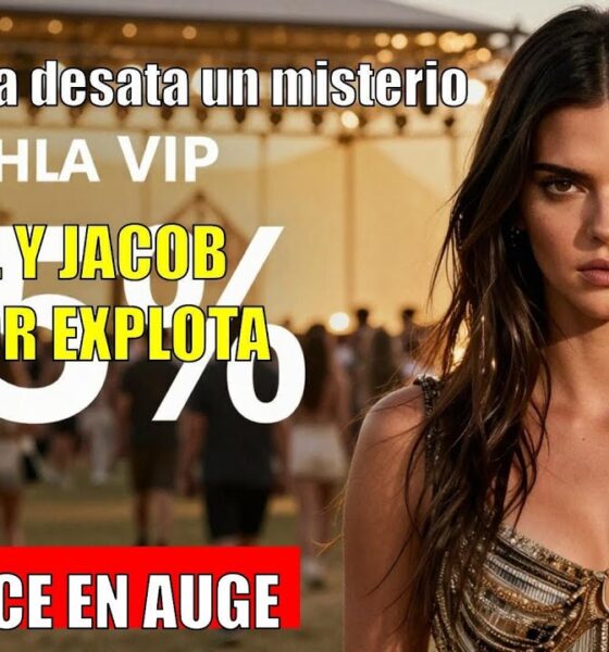 KENDALL JENNER CAPTAN en Coachella enrollándose con Jacob Elordi