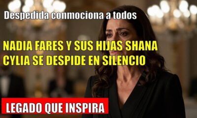 Nadia Farès CONMUEVE con las palabras de sus hijas en el funeral