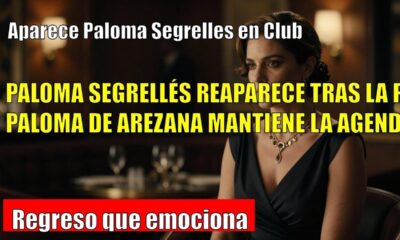 PALOMA Segrelles APARECE en el Club Siglo XXI tras la muerte de su padre