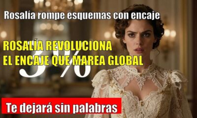 Rosalía DESVELA el encaje como lenguaje contemporáneo