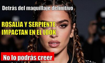 Rosalía DESVELA el tándem de maquillaje y peluquería del momento