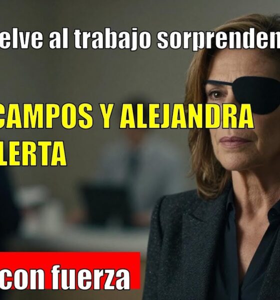 Terelu Campos SORPRENDE con su regreso al trabajo tras la operación