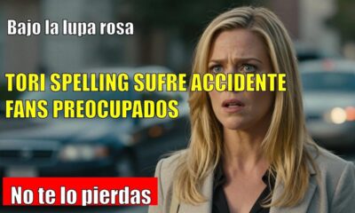 Tori Spelling SORPRENDE con su ACCIDENTE de TRÁFICO