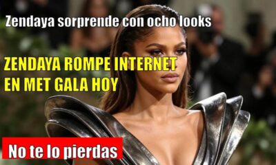 Zendaya SORPRENDE en la Met Gala con ocho looks inolvidables