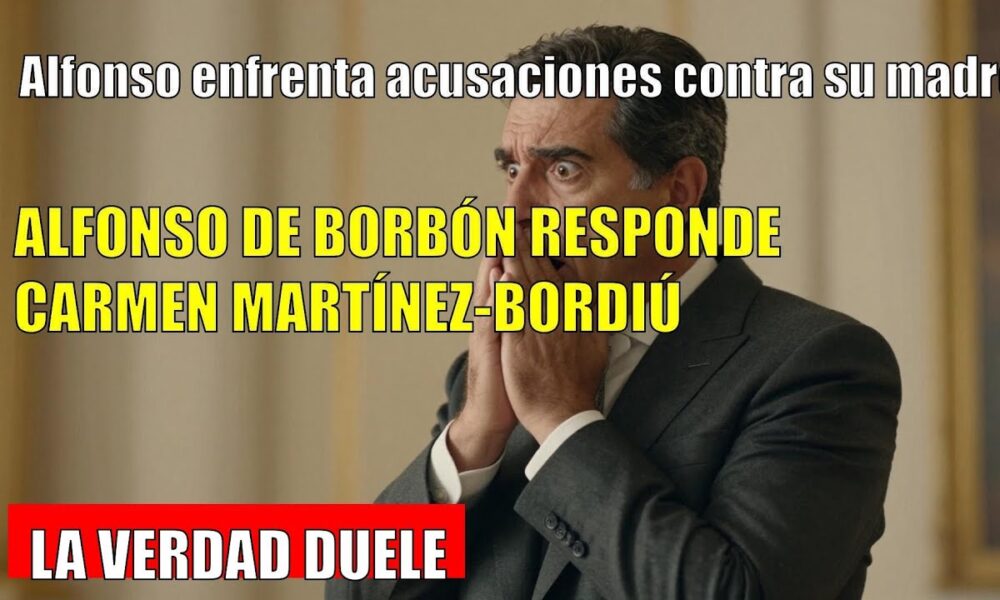 Alfonso de Borbón RESPONDE a las denuncias contra su madre
