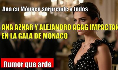 Ana Aznar APARECE en Mónaco en la gala de Fórmula E