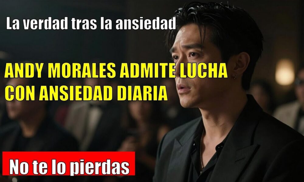 Andy Morales ADMITE seguir en TRATAMIENTO por ANSIEDAD