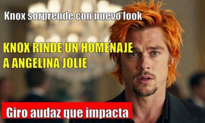 Knox TRANSFORMA su LOOK en homenaje a Angelina Jolie