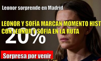 Leonor SORPRENDE con el recorrido por Madrid junto al Papa León XIV