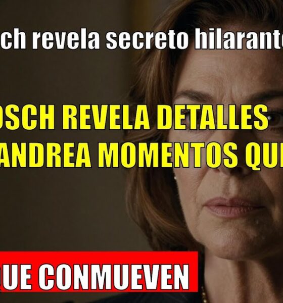 Lydia Bosch CONFIESA por qué rompió aguas de risa