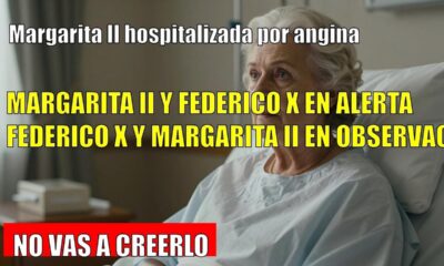 Margarita de Dinamarca HOSPITALIZADA por angina de pecho